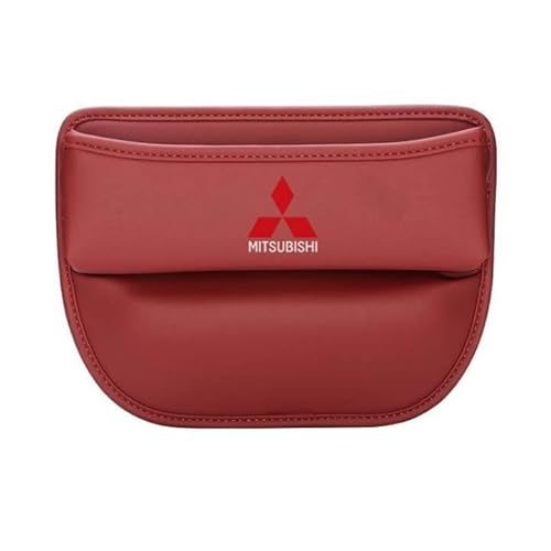 Auto Organizer Aufbewahrungsbox für Mitsubishi Mirage G4 2017-2024, Vordersitzen Seitentasche Autositz Konsole Seitentaschen Sitzlückenfüllung ZubehöR,Red-1 PCS Auto Organizer Aufbewahrungsbox für Mitsubishi Mirage G4 2017-2024, Vordersitzen Seitentasche Autositz Konsole Seitentaschen Sitzlückenfüllung ZubehöR,Red-1 PCS von Generic