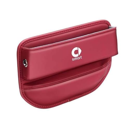 Auto Organizer Aufbewahrungsbox für Smart Forfour 453 2015-2019, Vordersitzen Seitentasche Autositz Konsole Seitentaschen Sitzlückenfüllung ZubehöR,Red-1 PCS Auto Organizer Aufbewahrungsbox für Smart Forfour 453 2015-2019, Vordersitzen Seitentasche Autositz Konsole Seitentaschen Sitzlückenfüllung ZubehöR,Red-1 PCS von Generic