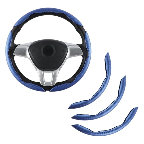 Auto Segmentierte Lenkradabdeckung, für Hyundai i30 2012-2017 rutschfeste atmungsaktive segmentierte Lenkradabdeckung Lenkradschutz,C Auto Segmentierte Lenkradabdeckung, für Hyundai i30 2012-2017 rutschfeste atmungsaktive segmentierte Lenkradabdeckung Lenkradschutz,C von Generic