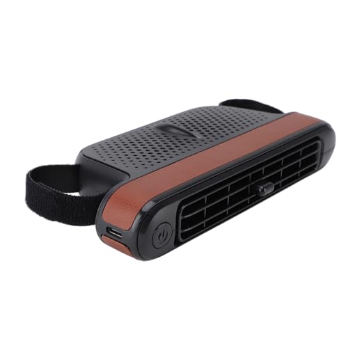 Auto -Sitzlüfter, USB -Kappe mit Niedrigem Rauschen in der 3 Geschwindigkeit Tragbaren 3 Geschwindigkeits Tragbaren Autoventilator für das Fahrzeug für (BROWN) von Generic