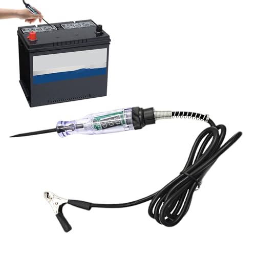 Auto Spannungsprüfer Teststift mit Digitalanzeige, Kurzschlussdetektor | Automatischer Spannungsprüfer für Multifunktions-Schaltkreiserkennung, Niederspannungslicht-Tester C von Generic
