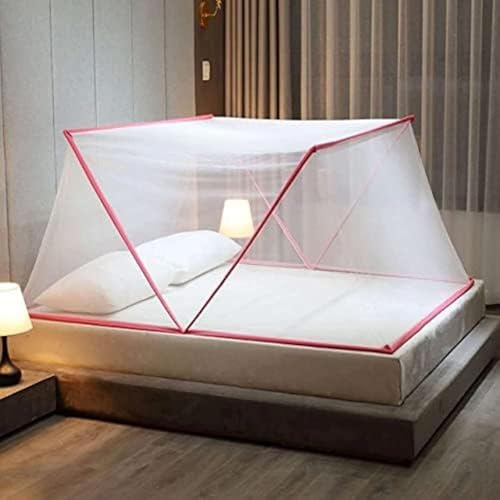 Automatisches Moskitonetz Faltbare Netze Installationsfrei Studenten Kinder Bett Zelt Tragbares Reisebett Baldachin Netz-blaues Moskitonetz, 135x190x80cm, 135x190x80cm Automatisches Moskitonetz Faltbare Netze Installationsfrei Studenten Kinder Bett Zelt Tragbares Reisebett Baldachin Netz-blaues Moskitonetz, 135x190x80cm, 135x190x80cm von Generic