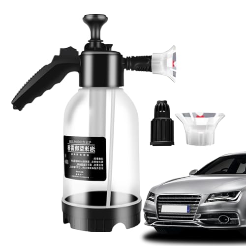 Autowaschkanone – Schaumsprüher für die Autowäsche, winddicht, 2 l, Hand-Autowasch-Sprühgerät für zu Hause | Hand-Luftdrucksprüher von Generic