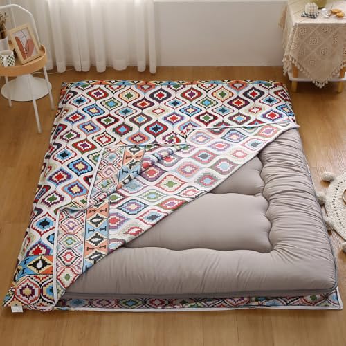 B,1.0x2.0m,Polyester Futon Matratzen Abdeckung Mit L-Förmigen Reißverschluss Kopf & Full - Gehäuse - Staubdicht, Mehrere Größen & Farben, Abnehmbar & Maschinenwaschbar von Generic