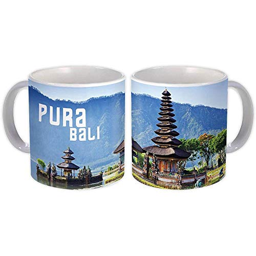 BALI, INDONESIEN : Geschenk Becher : Pura Tempel Flagge indonesisches balinesisches Land von Generic