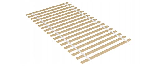 BDW Holztech Rollrost 200 kg - Hochwertiger extra starker Lattenrost aus heimischen Wäldern- 100x200cm - Rolllattenrost unbehandelt für Ihren gesunden Schlaf von Generic