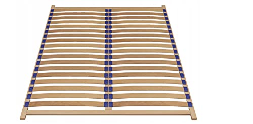 BDW Holztech Rollrost Flex - 34 LEISTEN 90/140/160x200 Hochwertiger extra starker Lattenrost aus heimischen Wäldern - Rolllattenrost (140x200) von Generic