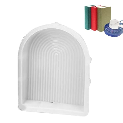 BOOKEND EPOXY MOLZ - Silikonharz Craft Mold, Molder Shape of the Decorative Arch | Schimmel-Design mit leichtem Kristall, Kreatives Display Werkzeug zur Dekoration von Harz für Harz-Harz-Freizeitspr BOOKEND EPOXY MOLZ - Silikonharz Craft Mold, Molder Shape of the Decorative Arch | Schimmel-Design mit leichtem Kristall, Kreatives Display Werkzeug zur Dekoration von Harz für Harz-Harz-Freizeitspr von Generic