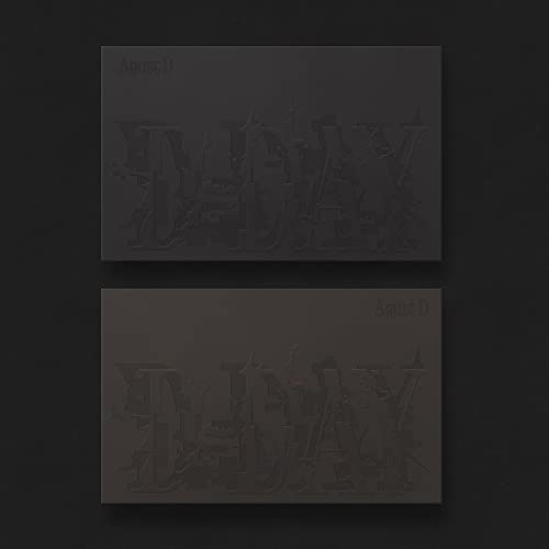 BTS SUGA Agust D D-DAY 1st Album Contents+Photobook+Poster on pack+Photocard+Tracking Sealed (VERSION.01) von Generic