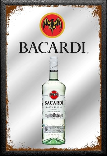 Bacardi Rum Spiegel Wandspiegel 30 cm Bar Kneipe Vintage Design Mirror !! Bacardi Rum Spiegel Wandspiegel 30 cm Bar Kneipe Vintage Design Mirror !! von Generic
