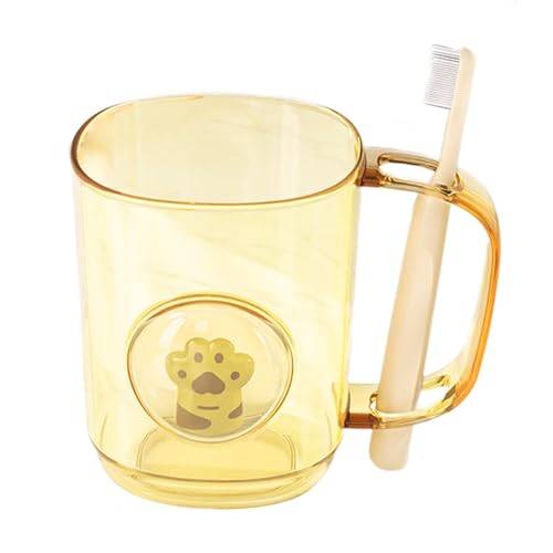 Badbecher wiederverwendbar | Tragbarer Zahnbürstenbecher Badezimmer mit umweltfreundlichem sicherem Material Langzeitgebrauch | Zahnbürstenhalter Kinder Spülbecher und Paar Mundwasserbecher Badbecher wiederverwendbar | Tragbarer Zahnbürstenbecher Badezimmer mit umweltfreundlichem sicherem Material Langzeitgebrauch | Zahnbürstenhalter Kinder Spülbecher und Paar Mundwasserbecher von Generic