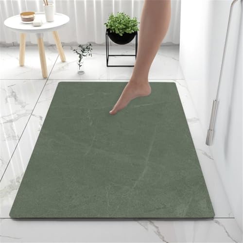 Badematte, Badematten, Stein Badematte Schnell Trocknend, Badematten Für Das Badezimmer, Badematten rutschfest, Super Saugfähige Badematte, Badematten, Duschmatte Auße, 140x200cm(55x79in) von Generic