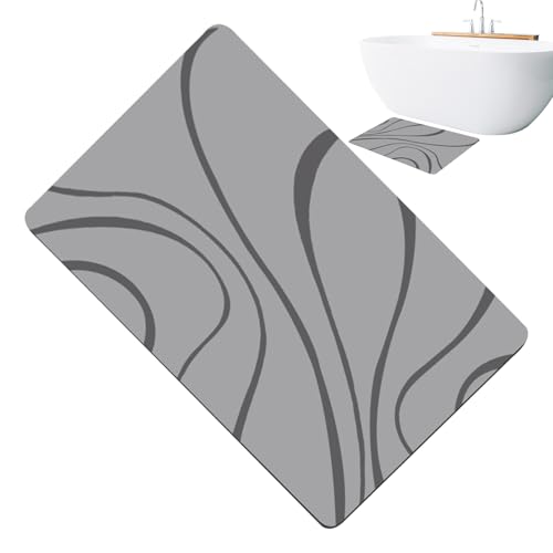 Badematten | Rutschfeste Badematte Für Duschwanne | Schnell Trocknend Waschbar Saugfähige Badematte und Badematte für Dusche, Eingang, Studentenwohnheim, Bauernhof, Wohnung, Hotel und Wohnaccessoires von Generic
