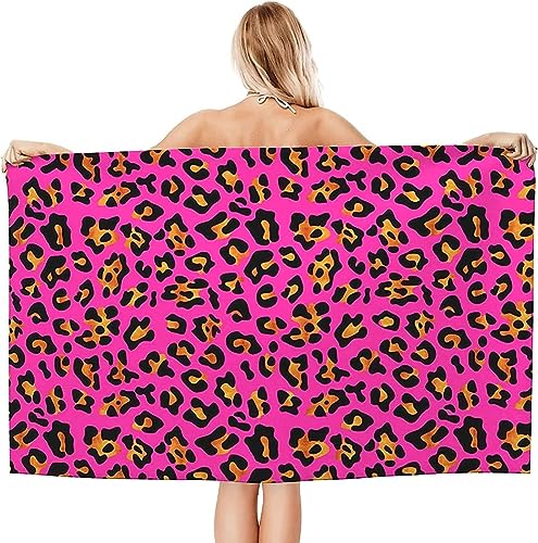 Badetuch 100 X 200 cm, Mikrofaser Schnelltrocknend Strandtuch 3D Roter Leopardenmuster Strandhandtuch Sauna Badehandtuch Yoga Handtuch Strandtücher Strandlaken Duschtuch Duschhandtuch -1V3F Badetuch 100 X 200 cm, Mikrofaser Schnelltrocknend Strandtuch 3D Roter Leopardenmuster Strandhandtuch Sauna Badehandtuch Yoga Handtuch Strandtücher Strandlaken Duschtuch Duschhandtuch -1V3F von Generic
