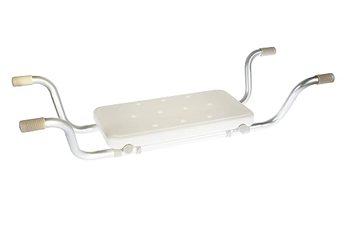 Generic Badewannensitz A045101-00 Sitz mit Ablauflöchern 100Kg Belastbarkeit, Weiß von Generic