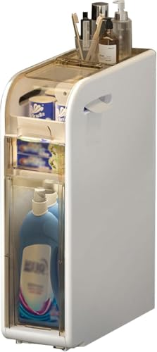Badezimmer-aufbewahrungsschrank Mit Durchsichtigen Schubladen Und Rollen, Boden Freistehender Schmaler Hochschrank Für Küche Flur Wohnzimmer Wc Lücke Schlafzimmer Wäscherei, Ordinary, 2 Tiers Badezimmer-aufbewahrungsschrank Mit Durchsichtigen Schubladen Und Rollen, Boden Freistehender Schmaler Hochschrank Für Küche Flur Wohnzimmer Wc Lücke Schlafzimmer Wäscherei, Ordinary, 2 Tiers von Generic