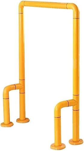 Badezimmer-haltegriff Sicherheitsstützgriff, Doppellande-handläufe Mit Beinen Edelstahl-Badezimmer-haltegriff Mit Rutschfestem Getreide-handlauf Badezimmergriff, Yellow von Generic
