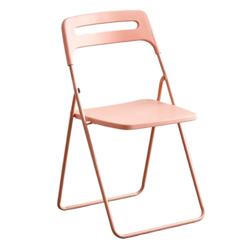 Balkonstühle Klappbar, Biergartenstühle, Mit Gebogener Rückenlehne, Wasserdicht und Leicht zu Reinigen, Geeignet für Veranstaltungen im Freien, Partys(Pink) von Generic