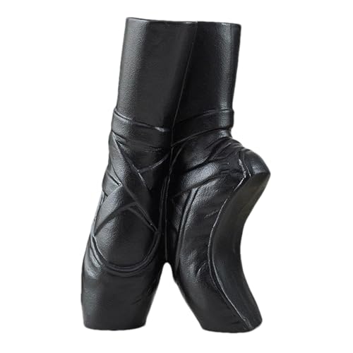 Ballettschuh Vase - Pampas Vase | Blumenvase | Keramik-Ballettschuhvase | Blumenvase Für Pampasgras | Moderne Keramikvase | Ästhetische Ballettschuhe Moderne Keramikvase | Handbemalte Ballettvase von Generic