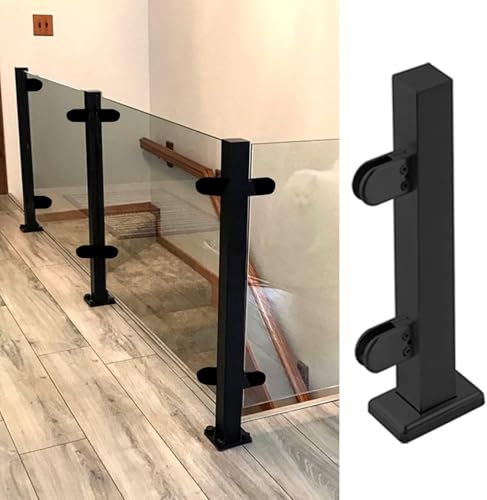 Balustrade Pfosten 100 Stück Pfosten Schwarzer Endpfosten, Black Mid Post, H-135cm/53.1in Balustrade Pfosten 100 Stück Pfosten Schwarzer Endpfosten, Black Mid Post, H-135cm/53.1in von Generic
