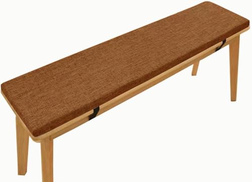 Bankauflage Sitzkissen Bank Bezug, Ersatzbezug Für Sitzauflage Bank Gartenbank, Wasserdicht Bezug Für Sitzbank Auflage, Gartenbank Auflage Outdoor(E,130x40cm/51x16in) von Generic