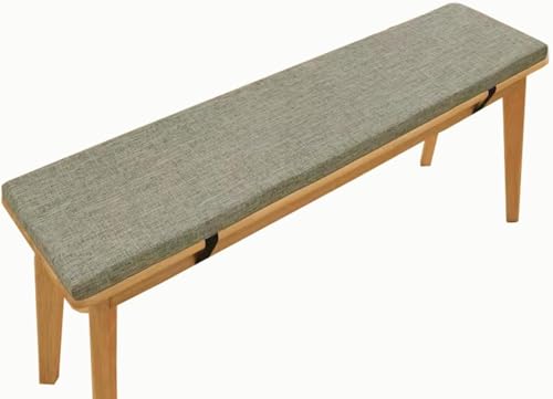 Bankauflage Sitzkissen Bank Bezug, Ersatzbezug Für Sitzauflage Bank Gartenbank, Wasserdicht Bezug Für Sitzbank Auflage, Gartenbank Auflage Outdoor(K,130x40cm/51x16in) von Generic