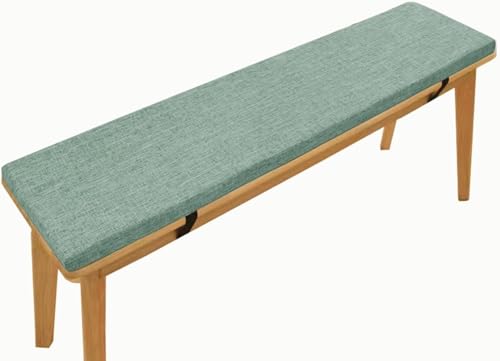 Bankauflage Sitzkissen Bank Bezug, Ersatzbezug Für Sitzauflage Bank Gartenbank, Wasserdicht Bezug Für Sitzbank Auflage, Gartenbank Auflage Outdoor(L,130x40cm/51x16in) von Generic