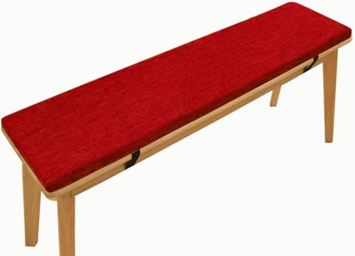 Bankauflage Sitzkissen Bank Bezug, Ersatzbezug Für Sitzauflage Bank Gartenbank, Wasserdicht Bezug Für Sitzbank Auflage, Gartenbank Auflage Outdoor(N,80x30cm/31x12in) von Generic