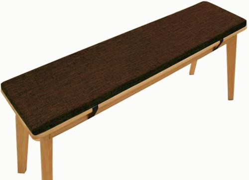 Bankauflage Sitzkissen Bank Bezug, Ersatzbezug Für Sitzauflage Bank Gartenbank, Wasserdicht Bezug Für Sitzbank Auflage, Gartenbank Auflage Outdoor(O,100x30cm/39x12in) von Generic