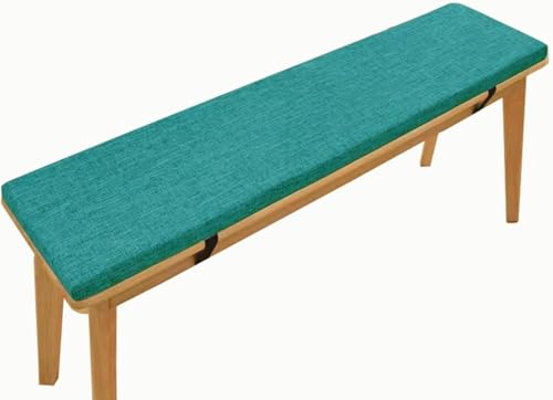 Bankauflage Sitzkissen Bank Bezug, Ersatzbezug Für Sitzauflage Bank Gartenbank, Wasserdicht Bezug Für Sitzbank Auflage, Gartenbank Auflage Outdoor(Q,130x30cm/51x12in) von Generic