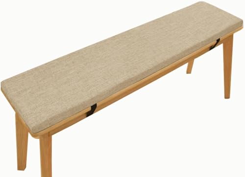 Bankauflage Sitzkissen Bank Bezug, Ersatzbezug Für Sitzauflage Bank Gartenbank, Wasserdicht Bezug Für Sitzbank Auflage, Gartenbank Auflage Outdoor(S,100x40cm/39x16in) von Generic