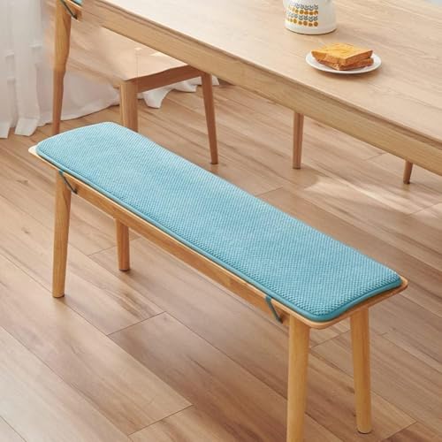 Bankkissen Bankauflage Outdoor/Drinnen Sitzpolster Sitzbank Bankpolster Banke Kissen Kissenauflage Unterseite Antirutsch, Waschbar(C,48 * 16 * 1inch) von Generic