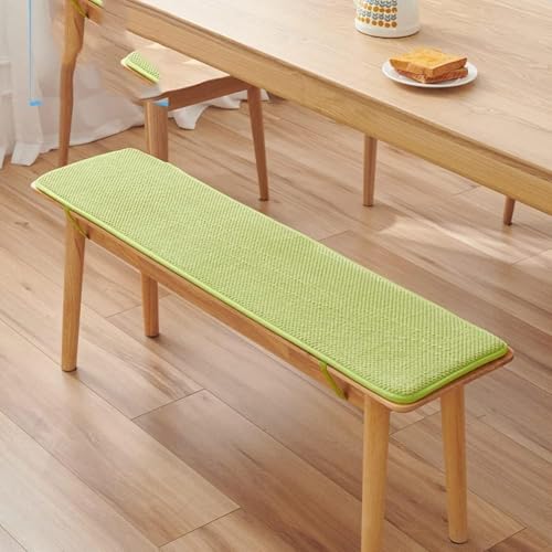Bankkissen Bankauflage Outdoor/Drinnen Sitzpolster Sitzbank Bankpolster Banke Kissen Kissenauflage Unterseite Antirutsch, Waschbar(E,60 * 14 * 1inch) von Generic