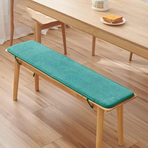 Bankkissen Bankauflage Outdoor/Drinnen Sitzpolster Sitzbank Bankpolster Banke Kissen Kissenauflage Unterseite Antirutsch, Waschbar(G,60 * 12 * 1inch) von Generic