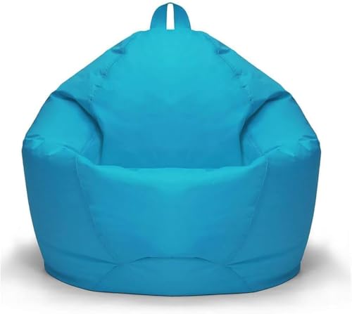 Be Bag Cover Oxford Cloth Be Bag Stuhl Kuscheltieraufbewahrung Zum Organisieren Von Plüschtieren Oder Memory-Schaum Für Zu Hause Wohnzimmer Be Bag, Sky Blue von Generic