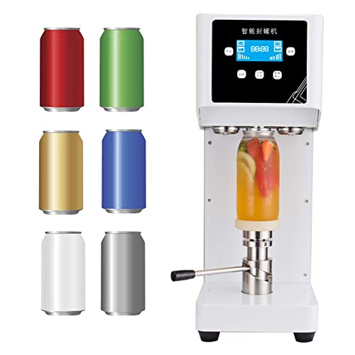 Becherverschließmaschine, Elektrische Dosenverschließmaschine, 370 W, Dosenverschließer mit LCD-Bildschirm, 55 mm Kaliber, Blechdosenverschließer, Flaschendosenverschluss, höhenverstellbar, Becherverschließmaschine, Elektrische Dosenverschließmaschine, 370 W, Dosenverschließer mit LCD-Bildschirm, 55 mm Kaliber, Blechdosenverschließer, Flaschendosenverschluss, höhenverstellbar, von Generic