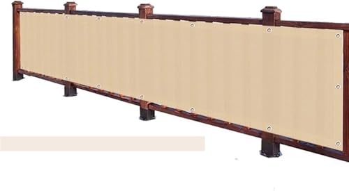 Beige Balkon Sichtschutz Netz Zaun Abschirmung Windschutz Wohnung Balkon Terrasse Unterstand Sichtschutz Netz Balkon Sichtschutz, 0.8x9m Beige Balkon Sichtschutz Netz Zaun Abschirmung Windschutz Wohnung Balkon Terrasse Unterstand Sichtschutz Netz Balkon Sichtschutz, 0.8x9m von Generic