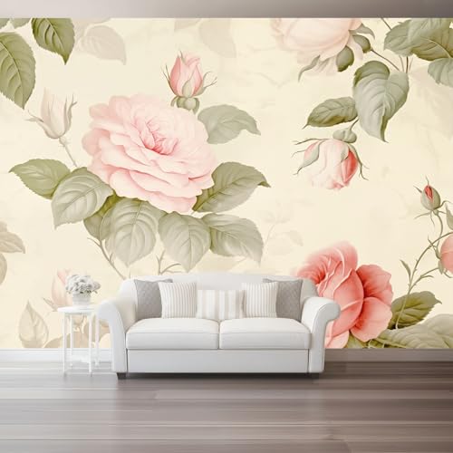 Beige Fototapete 400 x 280 cm Elegant Pflanze Cyan Palmblätter Thema Wandbild Wohnzimmer Schlafzimmer Wandtapete, Vlies Tapete UV-Beständig Geruchsfrei Montagefertig Beige Fototapete 400 x 280 cm Elegant Pflanze Cyan Palmblätter Thema Wandbild Wohnzimmer Schlafzimmer Wandtapete, Vlies Tapete UV-Beständig Geruchsfrei Montagefertig von Generic