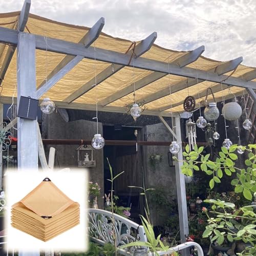 Beige Shade Cloth for Plants 90% Sunblock Netting 2x4m to 6x8m Grommets Included Ideal for Garden Greenhouse Shade Segel Awning Durable Outdoor Protection Beige Shade Cloth for Plants 90% Sunblock Netting 2x4m to 6x8m Grommets Included Ideal for Garden Greenhouse Shade Segel Awning Durable Outdoor Protection von Generic