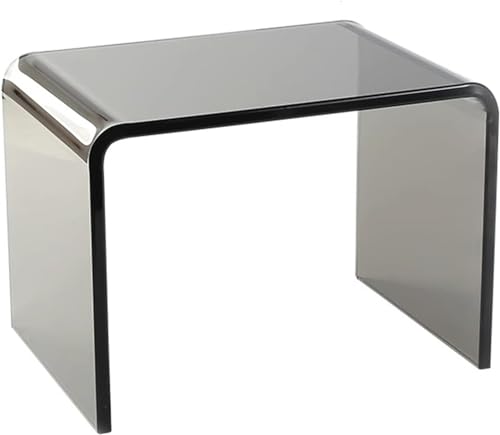 Beistelltisch, U-förmiger Beistelltisch Mit Abgerundeten Kanten, Stilvoller Moderner Couchtisch Kleine Räume Schlaf- Oder Wohnzimmermöbel, Blue, 30.5x19.5x22cm(12x8x9) von Generic