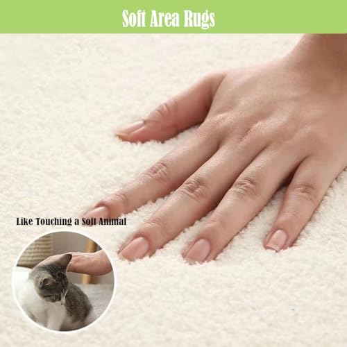 Bereich Teppiche Läufer Teppich Modern Abstrakt Unregelmäßig Geformt Teppich für Wohnzimmer Bad Nachttisch Waschbar Anti-Rutsch(Pattern D,120x180cm) von Generic