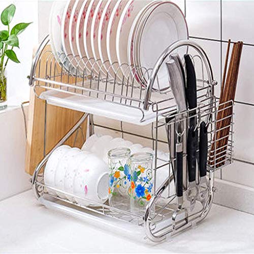 Besteckständer Geschirrständer Küchenständer Abtropfgestell Geschirrlagerregal Geschirrständer Aus Edelsta304Eckabtropfgestell/B Besteckständer Geschirrständer Küchenständer Abtropfgestell Geschirrlagerregal Geschirrständer Aus Edelsta304Eckabtropfgestell/B von Generic