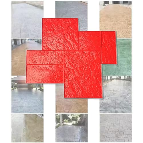 Betonform, Felsformen for Beton, PU-Material, Rutschfeste Textur, DIY-Oberflächen mit Geprägtem Muster for Wände, Bodenwege Betonform, Felsformen for Beton, PU-Material, Rutschfeste Textur, DIY-Oberflächen mit Geprägtem Muster for Wände, Bodenwege von Generic