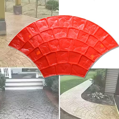 Betonstempel, Nahtlose Stempelmatte aus PU-Material, Realistische, Rutschfeste, Natürliche Textur, for DIY-Wand- und Bodendekoration Betonstempel, Nahtlose Stempelmatte aus PU-Material, Realistische, Rutschfeste, Natürliche Textur, for DIY-Wand- und Bodendekoration von Generic