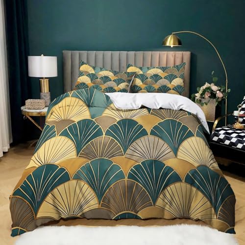 Bettbezug Symmetrischer Fächer Mit Textur Bedrucktes Design Passend Für Den Herbst Bettbezug 3 Teilig Bettwäscheset 135 x 200 cm Bettwäscheset Bettbezugset Mit Reißverschluss Bunt Bettbezug Symmetrischer Fächer Mit Textur Bedrucktes Design Passend Für Den Herbst Bettbezug 3 Teilig Bettwäscheset 135 x 200 cm Bettwäscheset Bettbezugset Mit Reißverschluss Bunt von Generic