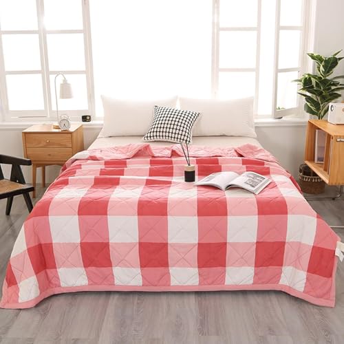Bettdecke Voll Queen Size Gitter Stil Design Quilt Flauschig Weich Sommer Dünne Decke Maschinenwaschbar Bequem Atmungsaktiv Kann Die Ganze Saison über Schlafen, D, 180x200cm Bettdecke Voll Queen Size Gitter Stil Design Quilt Flauschig Weich Sommer Dünne Decke Maschinenwaschbar Bequem Atmungsaktiv Kann Die Ganze Saison über Schlafen, D, 180x200cm von Generic