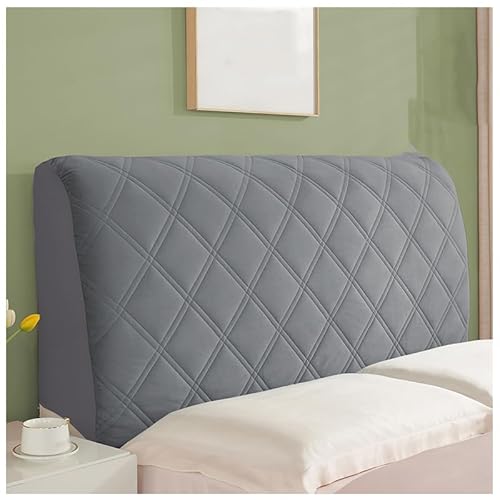 Bettkopfteilbezug, Verdickte Weich Verpackte Bettrückenlehne, Universelle Antikollisions-Kopfteilschutzhülle, für den Schutz Moderner Schlafzimmer,Dark Gray,200CM Bettkopfteilbezug, Verdickte Weich Verpackte Bettrückenlehne, Universelle Antikollisions-Kopfteilschutzhülle, für den Schutz Moderner Schlafzimmer,Dark Gray,200CM von Generic
