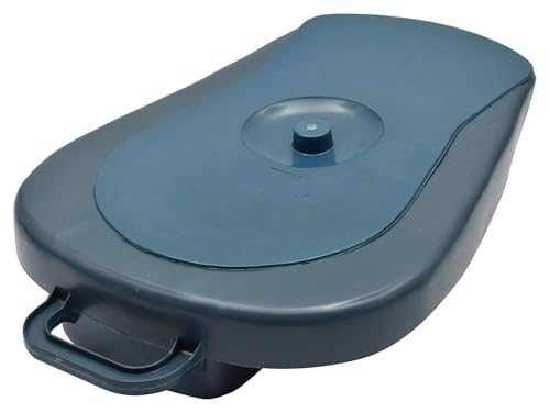 Bettpfanne aus Polypropylen mit Deckel, Unisex Bettpfanne aus Polypropylen mit Deckel, Unisex von Generic