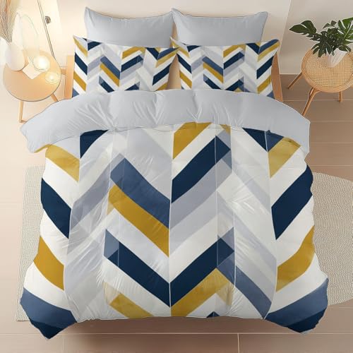 Bettwäsche Geometrische Streifen Moderne Einfachheit Mode Bettbezug Set 135 x 200 cm 3PC+ 2 Kissenbezug für Kinder Erwachsene Zimmerdekoration Reißverschluss Creme Bettwäsche Geometrische Streifen Moderne Einfachheit Mode Bettbezug Set 135 x 200 cm 3PC+ 2 Kissenbezug für Kinder Erwachsene Zimmerdekoration Reißverschluss Creme von Generic