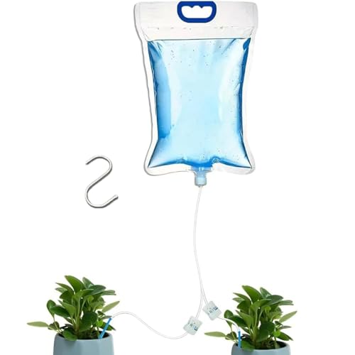 Bewässerungssack 5.2L - Automatischer Tropfbewässerungsbeutel | Baumwässerungsbeutel | Einstellbar Und Aufhängbar Für Arbeitsplatz Blumenbeet Gewächshaus Außenbereich Balkon Bäume Urlaub - 40x30 Cm Bewässerungssack 5.2L - Automatischer Tropfbewässerungsbeutel | Baumwässerungsbeutel | Einstellbar Und Aufhängbar Für Arbeitsplatz Blumenbeet Gewächshaus Außenbereich Balkon Bäume Urlaub - 40x30 Cm von Generic
